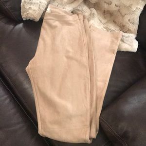 NWT A'reve suede leggings